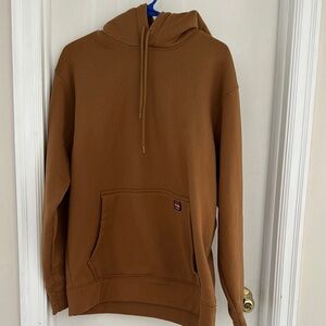 Wrangler Brown Fleece Hoodie Sweatshirt